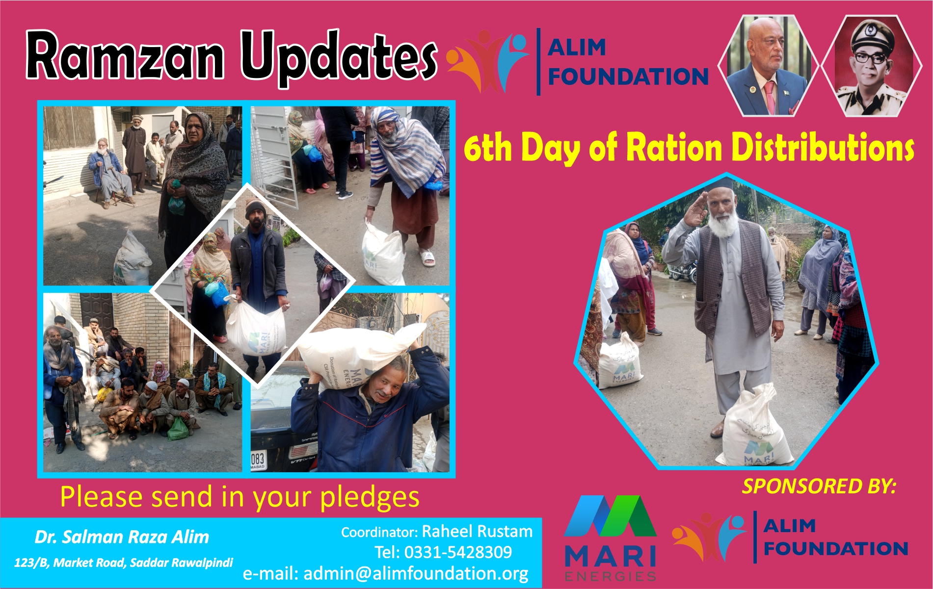 6th Day of Ramzan Ration Distributions