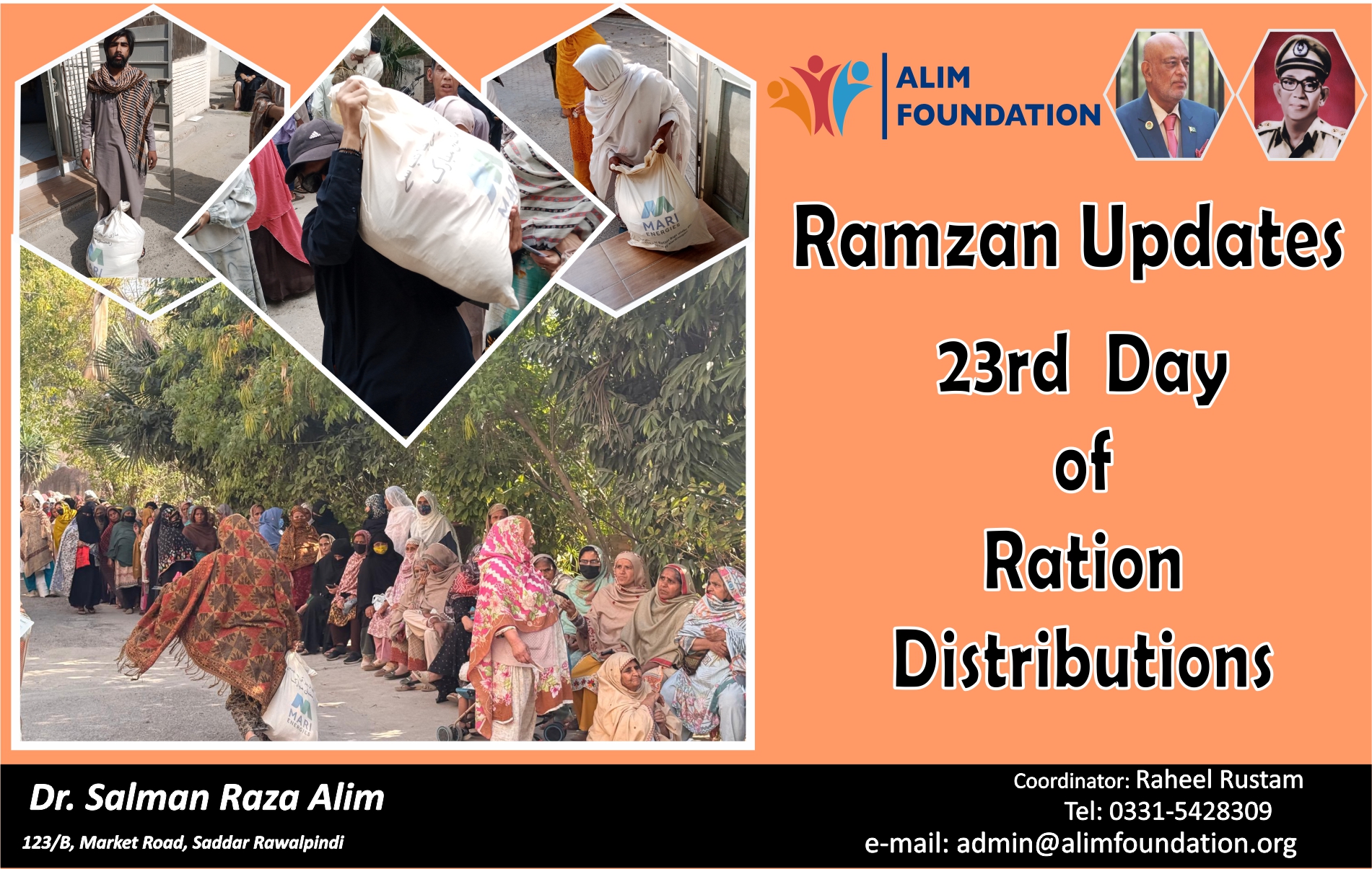 Ramzan Update – Alim Foundation (22nd & 23rd Day)